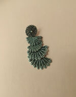 Four Layer Half Moon Dark Colour Jhumka - Image 8