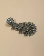 Four Layer Half Moon Dark Colour Jhumka - Image 5