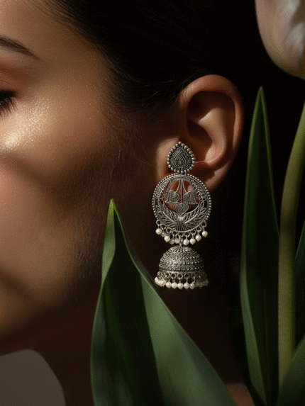 Afghani Sliver Earring